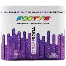Footy's Grape Soda, 300ml - Sweet Fizzy Flavour