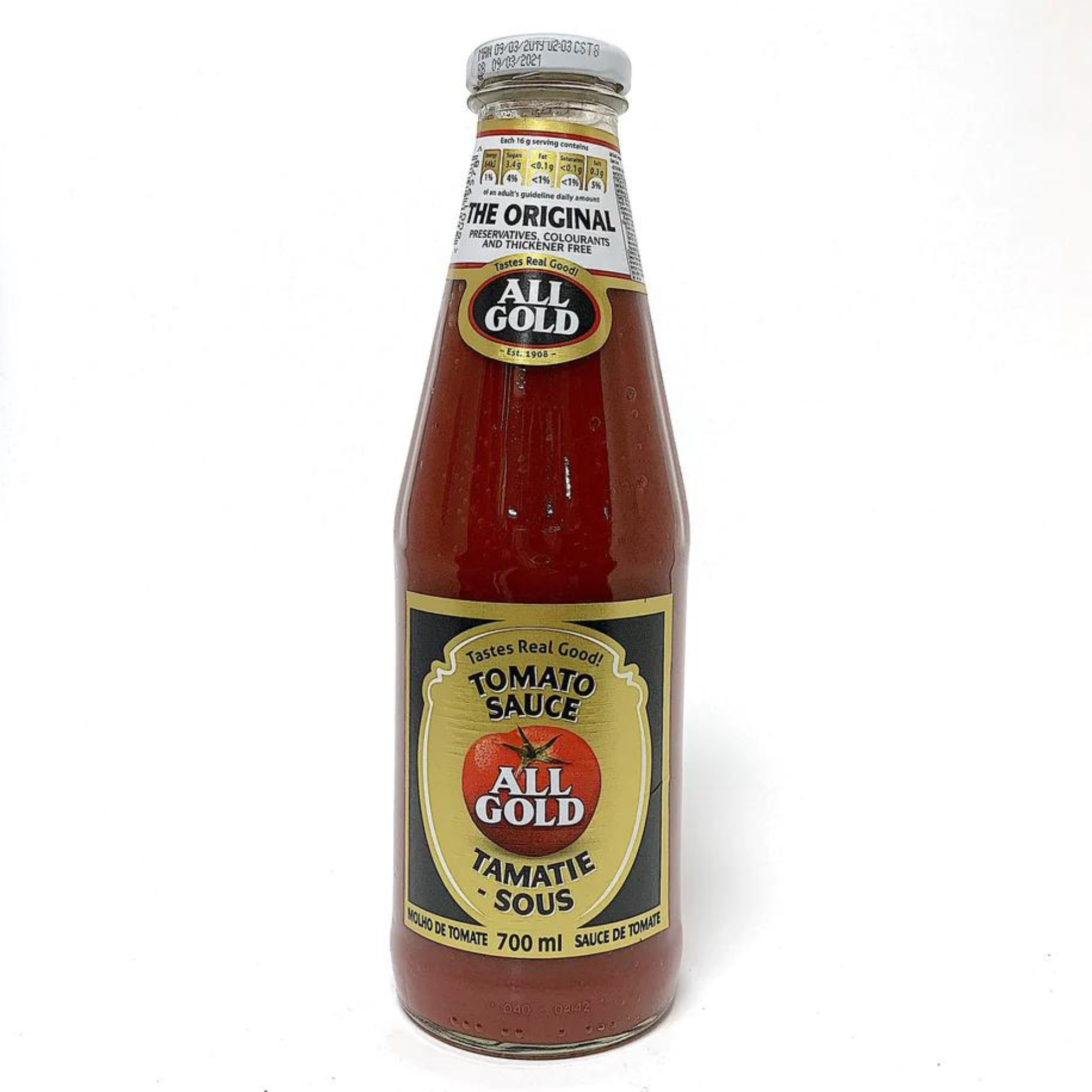 All Gold Tomato Sauce | South African Ketchup, Canada – The South