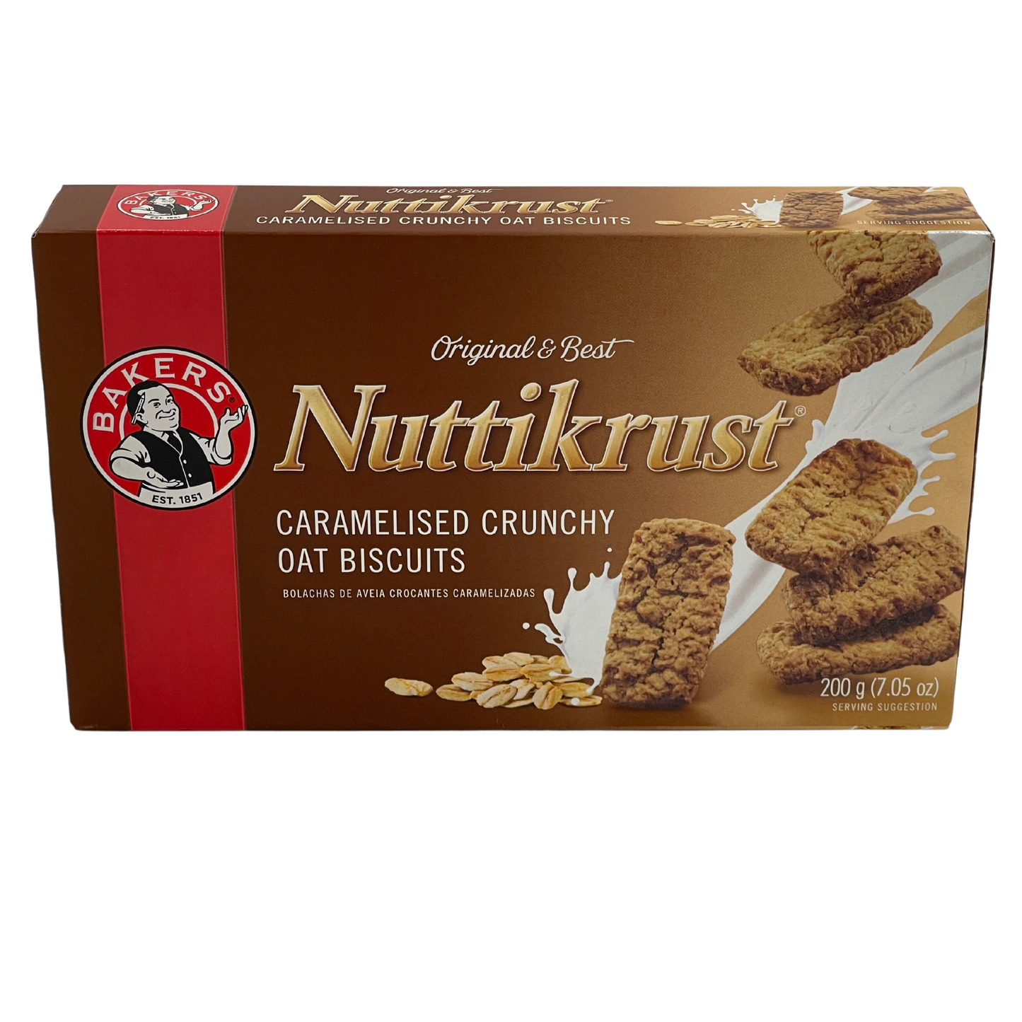 Bakers Nuttikrust Biscuits (200g)