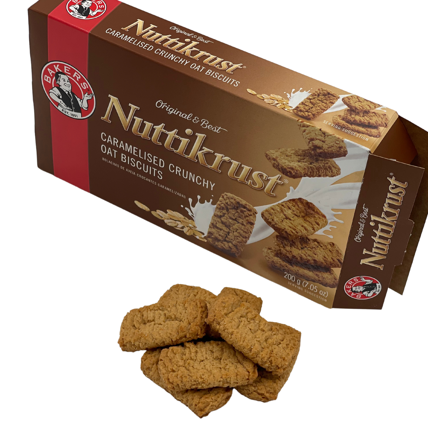 Bakers Nuttikrust Biscuits (200g)