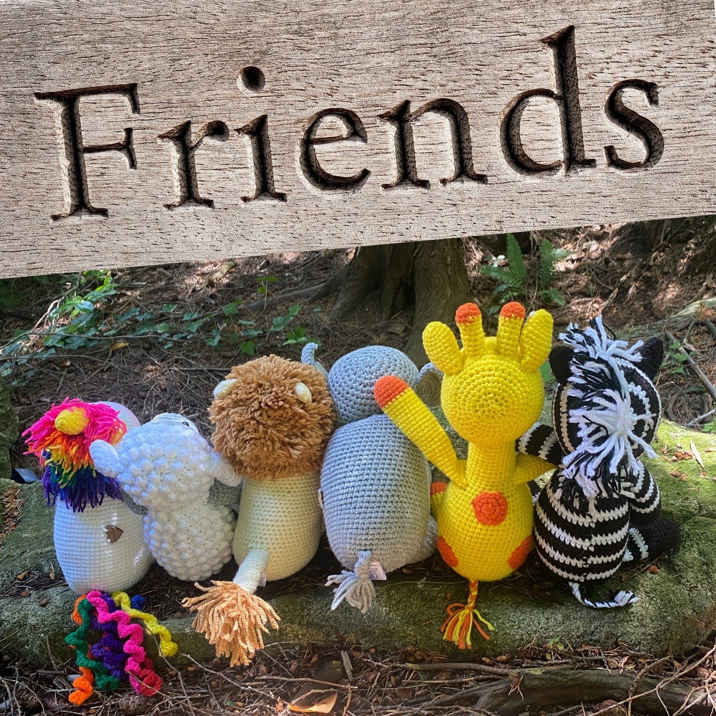 Lion - Handmade in South Africa by the ladies from Rare Bears Charity