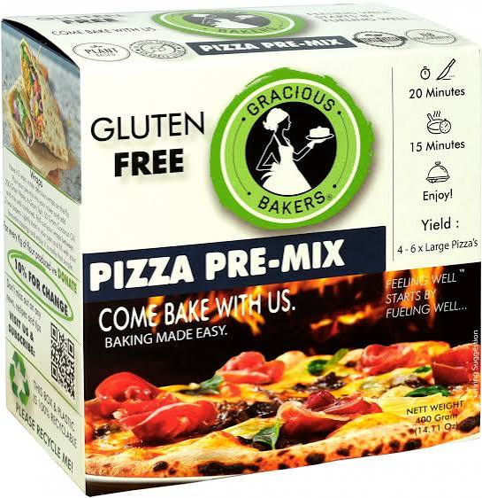 Gracious Bakers Pizza Pre-mix, 400g - Quick & Easy Pizza Dough