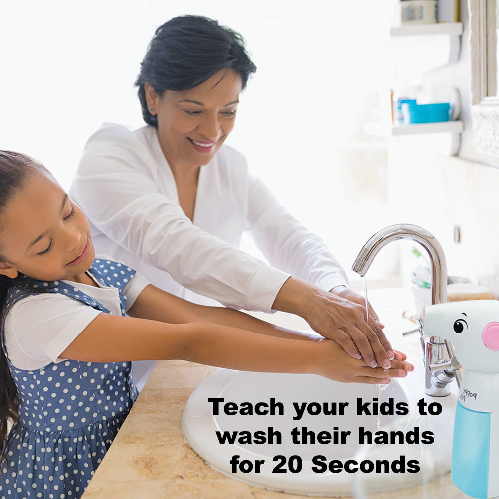 Poppy Pig Automatic Foam Soap Dispenser with 20-Second Timer