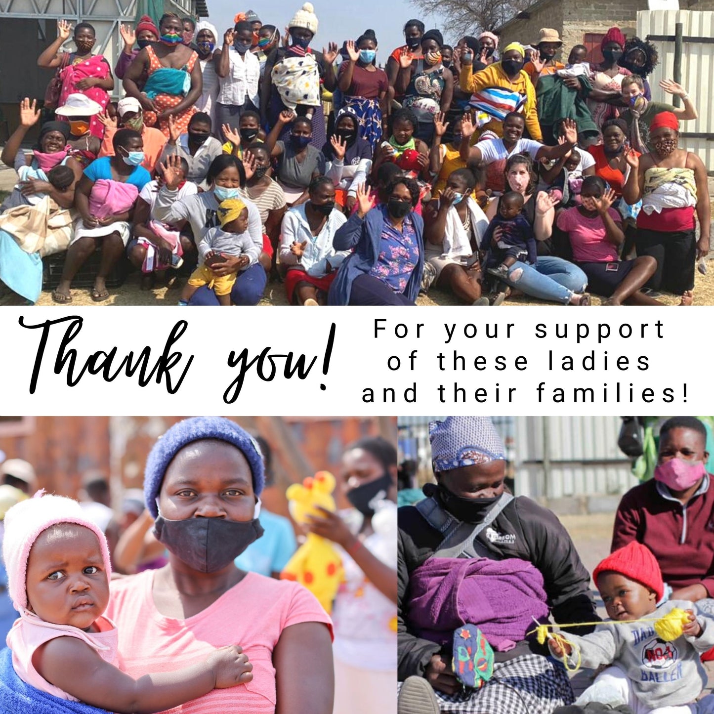 Giraffe - Handmade in South Africa by the ladies from Rare Bears Charity