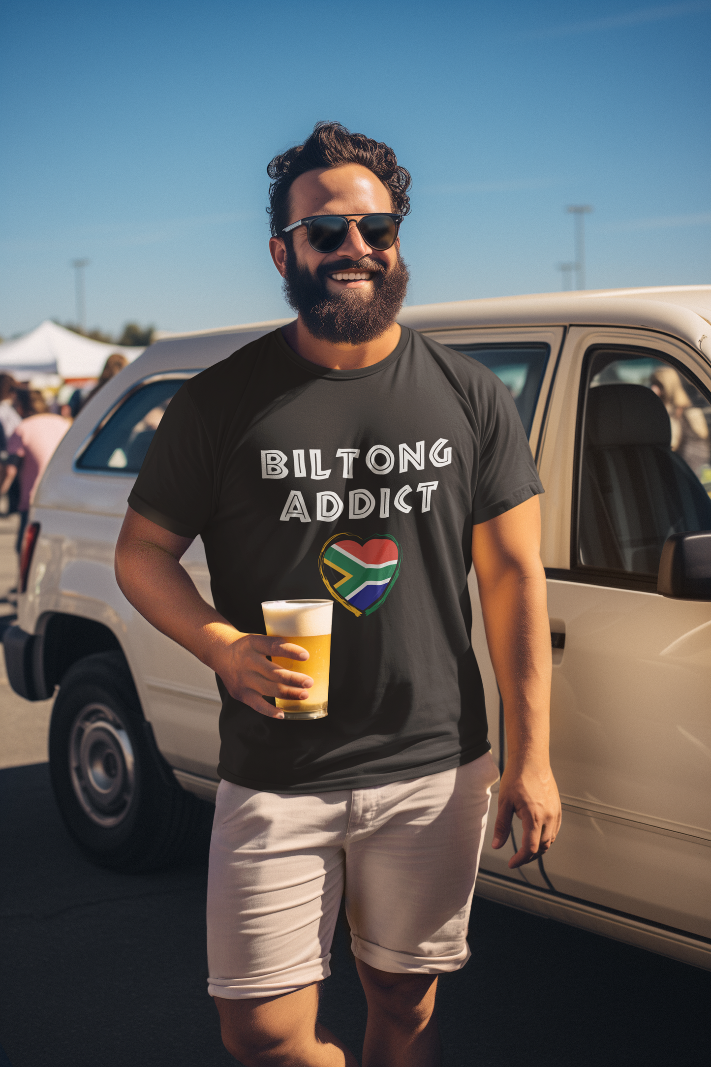 Biltong Addict! Unisex Jersey Short Sleeve Tee