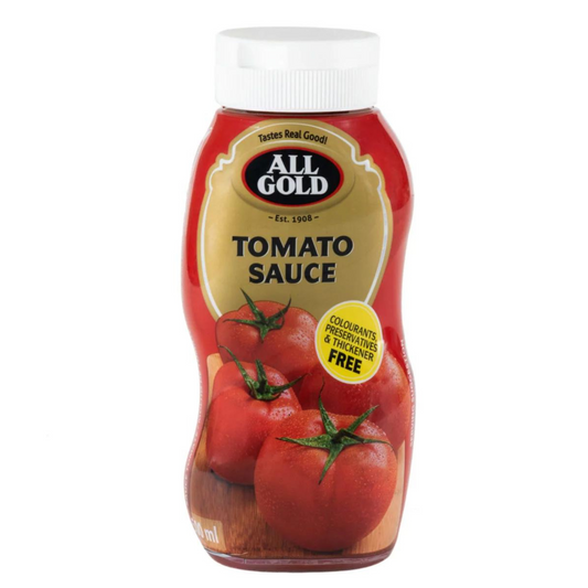 All Gold Tomato Sauce 500ml Squeezy Bottle