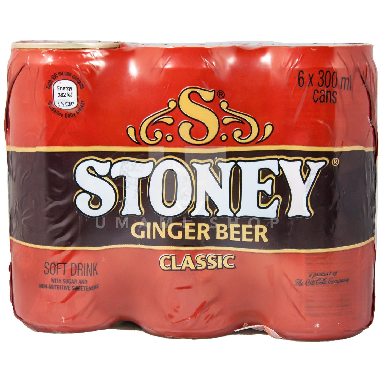 Stoney Ginger Beer – Bold and Refreshing with a Fiery Kick 6 x 300ml