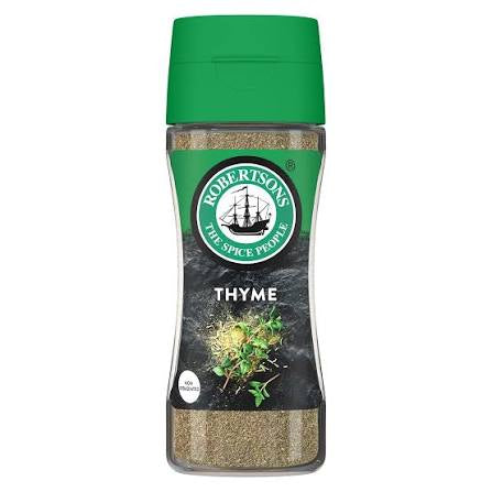 Robertsons Dried Thyme, 22g - Rich, Herby Flavour Made Easy