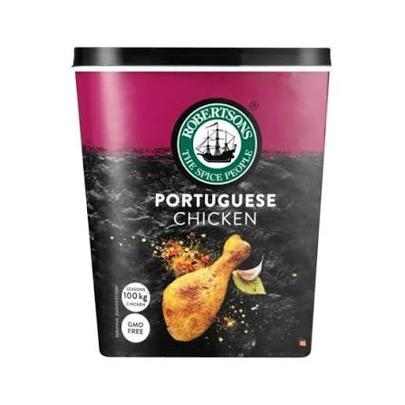 Robertson's Portuguese Chicken Spice, 1Kg - Zesty & Bold Portuguese Flavour