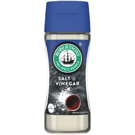 Robertsons Salt & Vinegar Seasoning, 103g - Tangy, Zesty Flavour in Every Shake