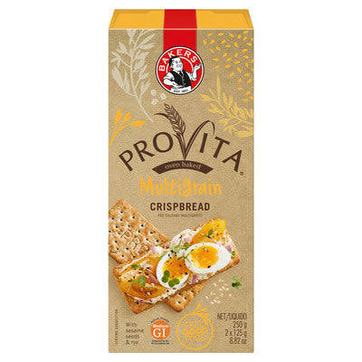 Bakers Provita Multigrain, 250g - Nutty & Crunchy Multigrain Goodness