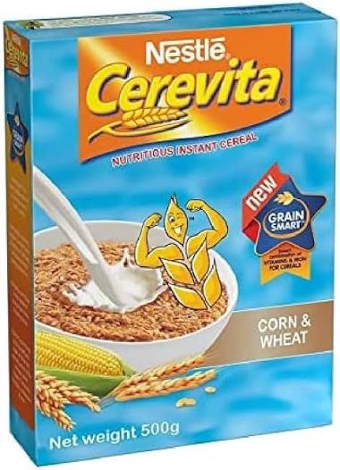 Nestlé Cerevita Corn & Wheat Porridge 500 g – Creamy & Hearty South African Breakfast (Available in Canada)