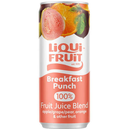 Liqui Fruit Breakfast Punch 100% Fruit Juice Blend 300ml – Bright & Fruity South African Breakfast Drink (Available in Canada)