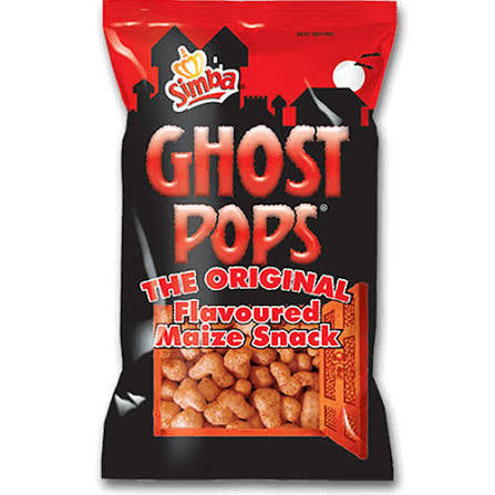 Simba Ghost Pops, 100g - The Ultimate Crunchy Snack