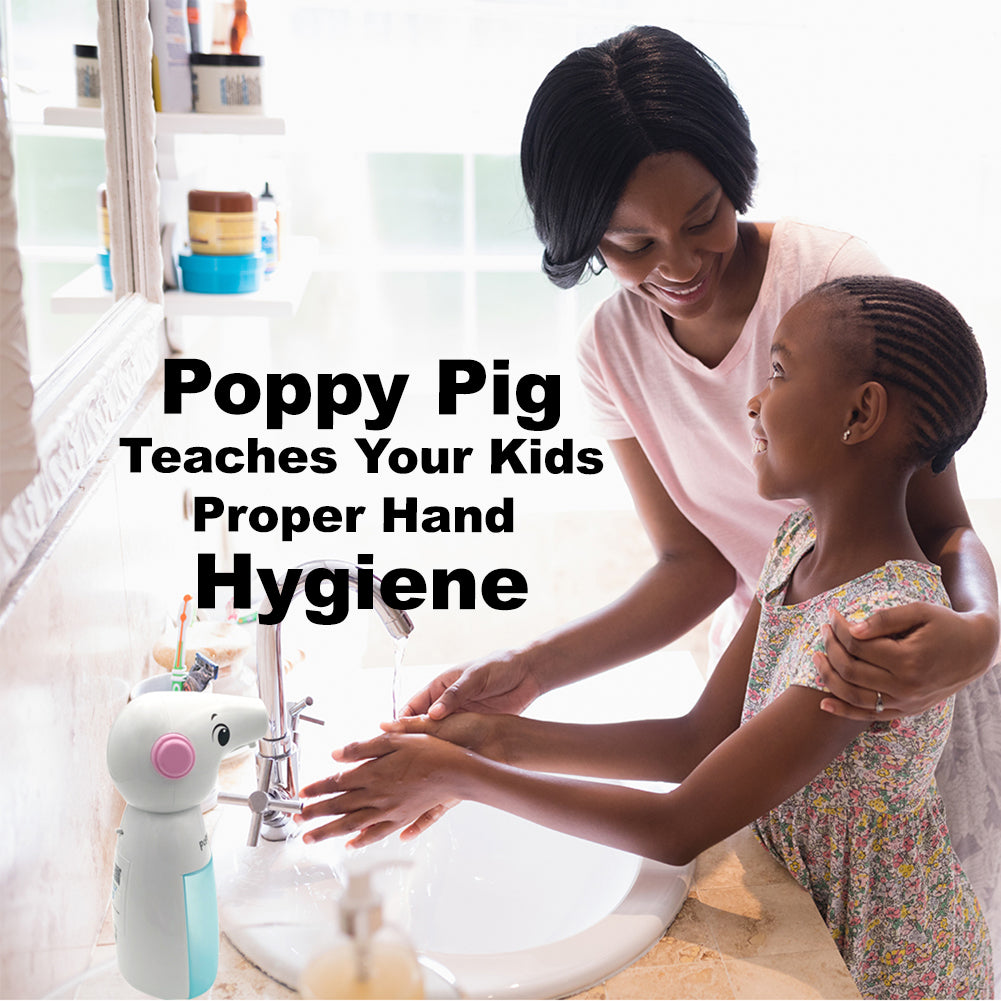 Poppy Pig Automatic Foam Soap Dispenser with 20-Second Timer