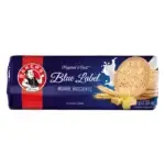 200g pack of Bakers Blue Label Marie Biscuits, classic South African biscuits, available in Canada from The South African Shop