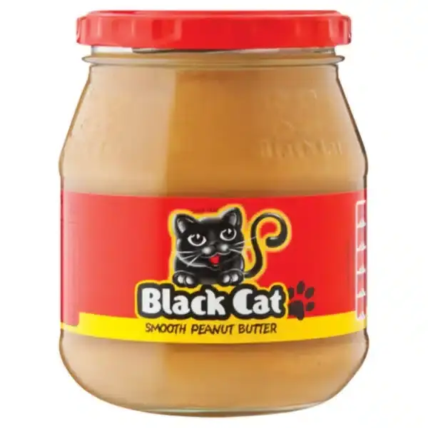Black Cat Smooth Peanut Butter 400g jar – South African peanut butter now available in Canada