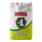 2.5kg Bag of Iwisa Maize Meal, perfect for traditional South African dishes, available in Canada from The South African Shop