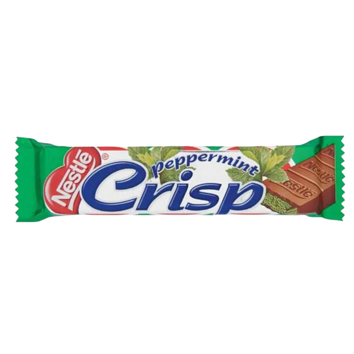 49g Nestlé Peppermint Crisp Chocolate bar, a refreshing South African mint treat, available in Canada from The South African Shop