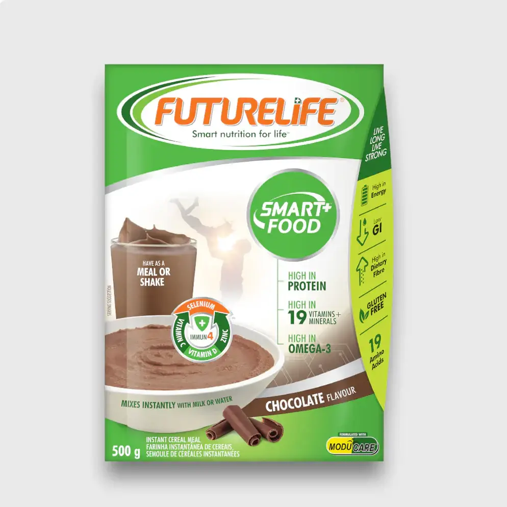 FUTURELIFE Smart Food Chocolate 500g – Nutrient-Rich Instant Cereal Available in Canada