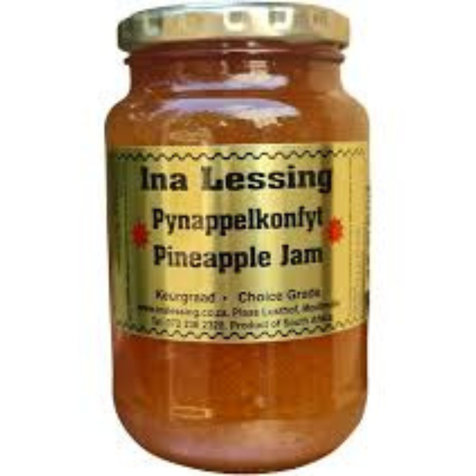 Buy Ina Lessing Pineapple Jam 500g in Canada – Sweet Tropical Jam from South Africa