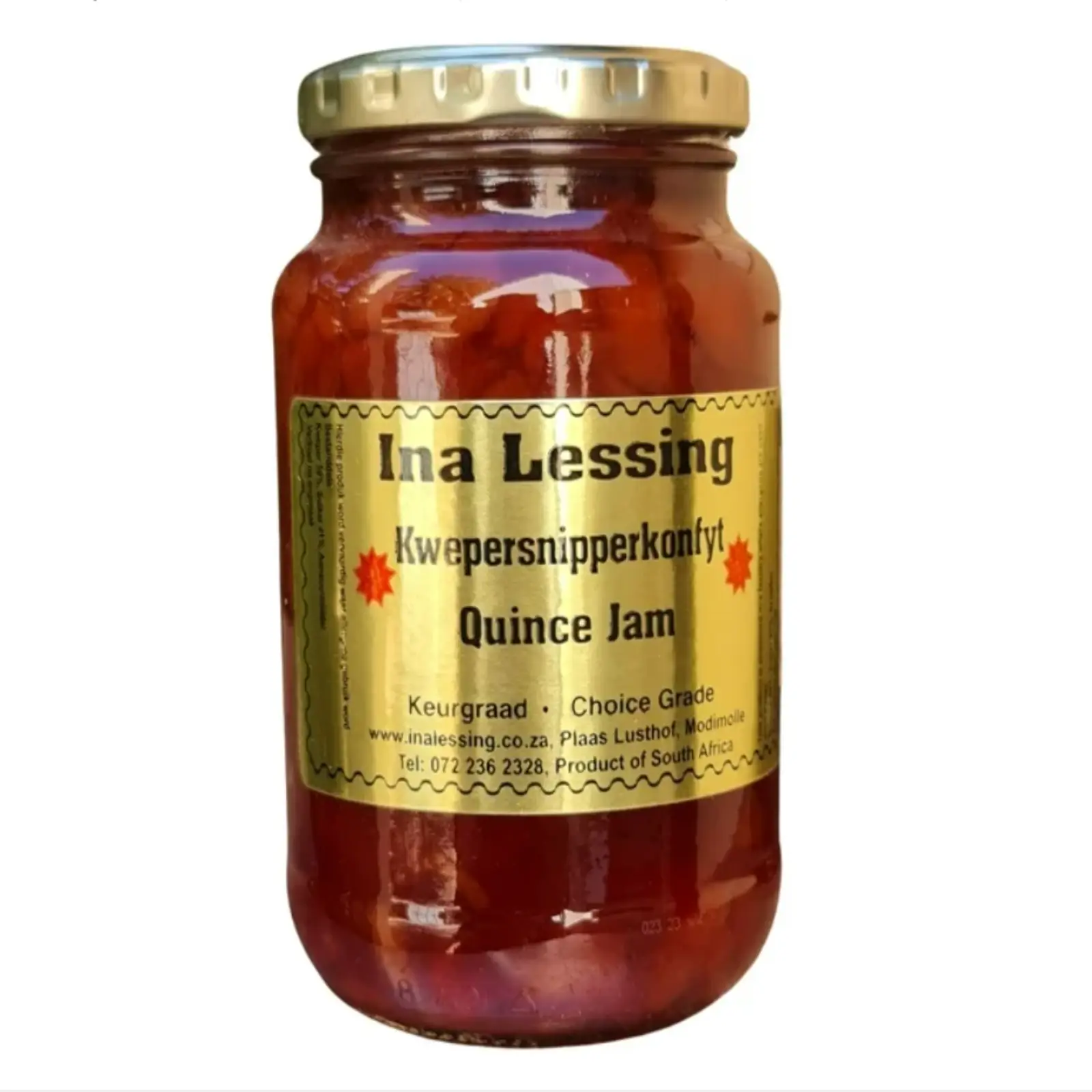 Buy Ina Lessing Quince Jam 500g in Canada – Tart & Sweet South African Jam