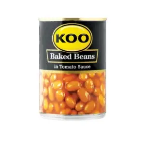 KOO Baked Beans in Tomato Sauce 410g – Classic South African Staple Available in Canada