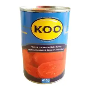 Buy KOO Guava Halves in Light Syrup 410g in Canada – Sweet South African Guava Halves
