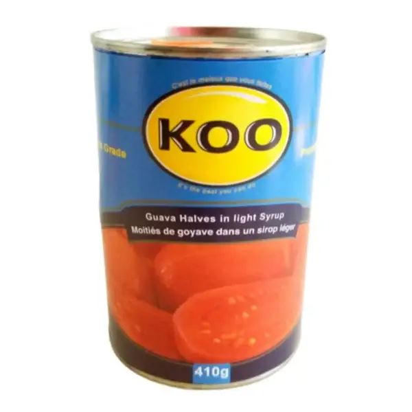 Buy KOO Guava Halves in Light Syrup 410g in Canada – Sweet South African Guava Halves