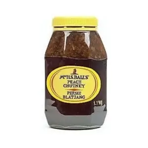 Buy Mrs. H.S. Ball’s Peach Chutney 1.1kg in Canada – Classic South African Condiment