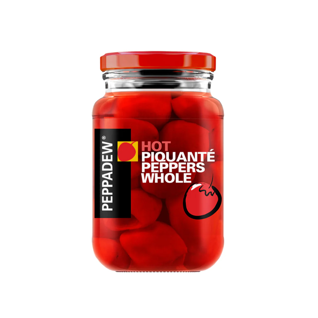 Peppadew Hot Piquante Peppers Whole 400g – Sweet and Spicy Peppers Available in Canada