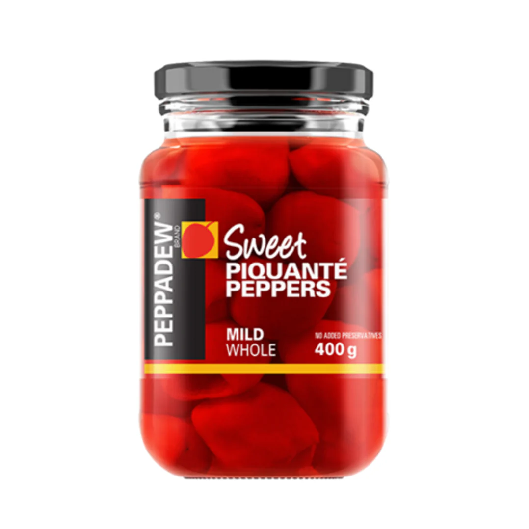 Peppadew Mild Piquante Peppers Whole 400g – Sweet and Tangy Peppers Available in Canada