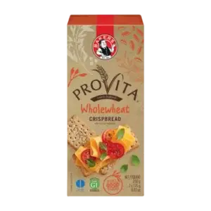 Baker’s Provita Whole Wheat Crispbread 250g pack – South African product now available in Canada
