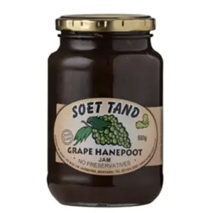 Buy Soet Tand Grape Hanepoot Jam 500g in Canada – Sweet South African Hanepoot Grape Jam