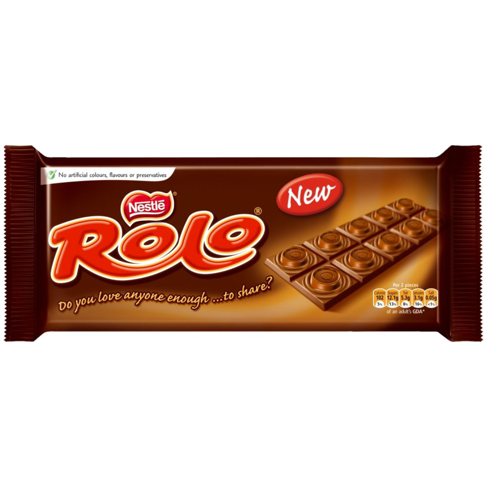 Buy Nestlé Rolo Chocolate Slab 150g in Canada – Soft Toffee in Milk Chocolate