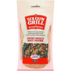 Buy Six Gun Grill Seasoning 200g in Canada – Authentic South African Barbecue Spice Blend
