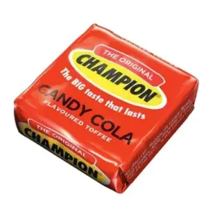 Single Wilson Champion Cola Toffee from South Africa – Now in Canada