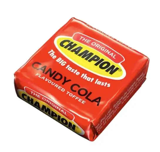 Single Wilson Champion Cola Toffee from South Africa – Now in Canada