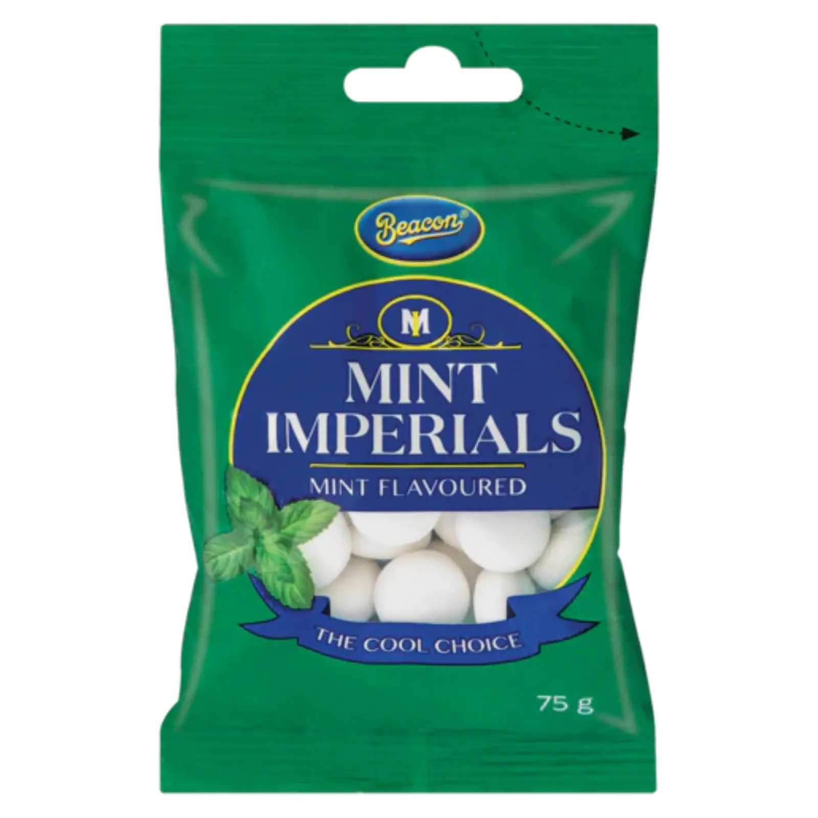 Beacon Mint Flavoured Imperials 75g – South African mint candy now in Canada