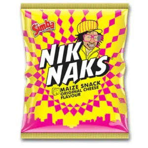 Simba Original Cheese Nik Naks 135g – South African corn snack now available in Canada