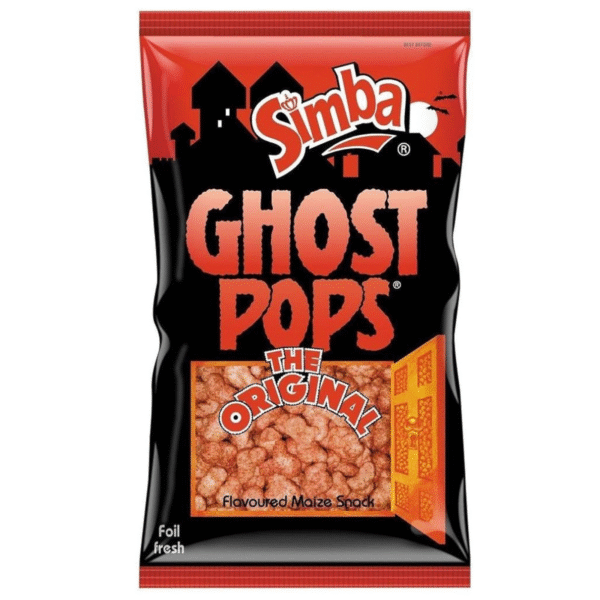 Simba Ghost Pops 100g snack available in Canada