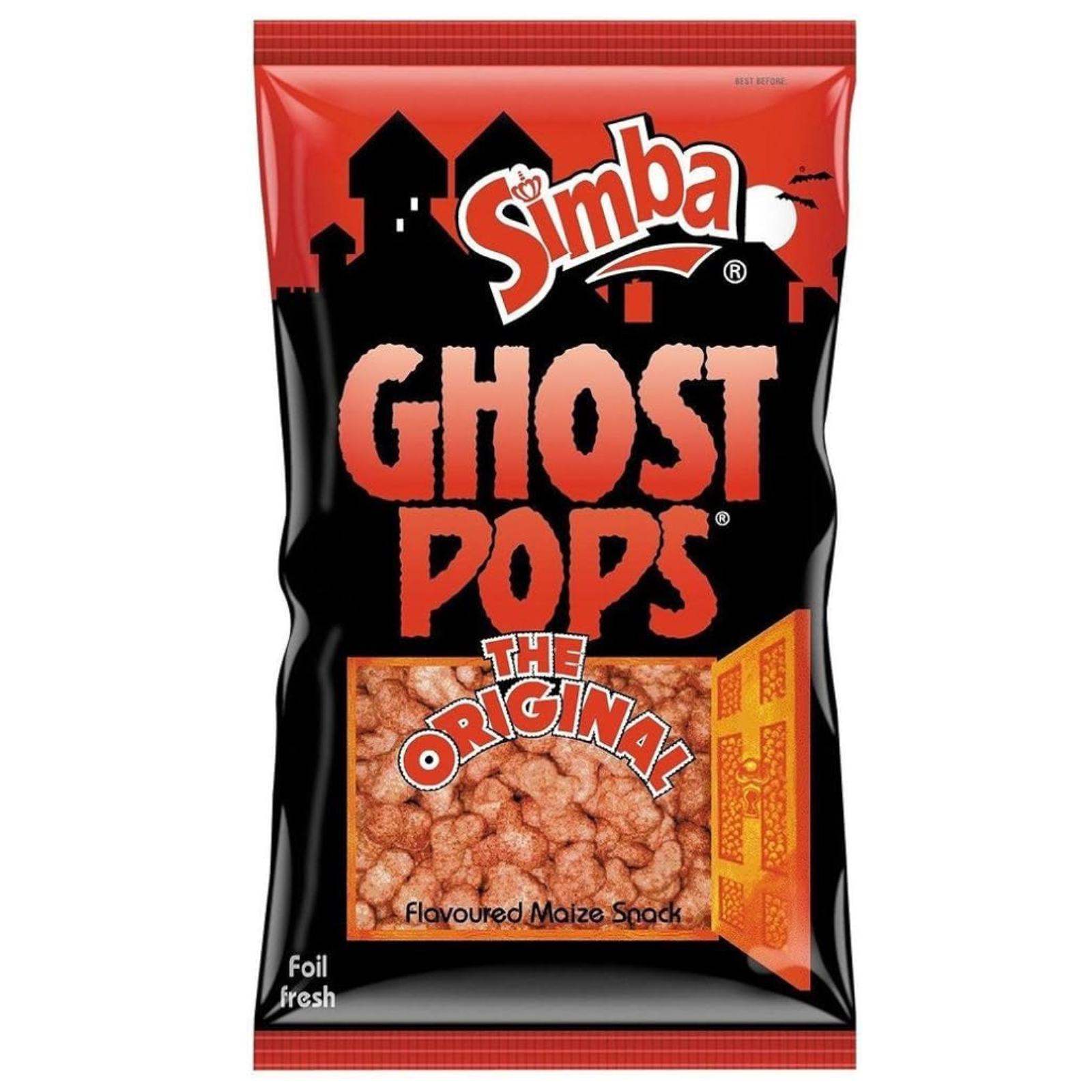 Simba Ghost Pops 100g snack available in Canada